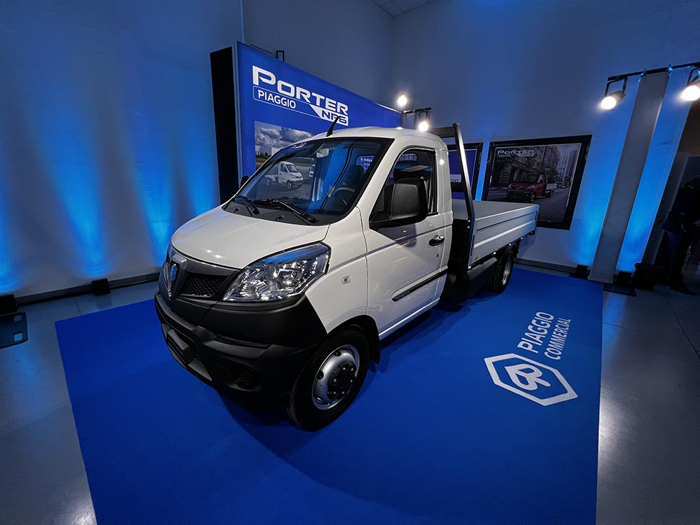 Érdekes haszonjármű lett a Piaggio Porter NP6