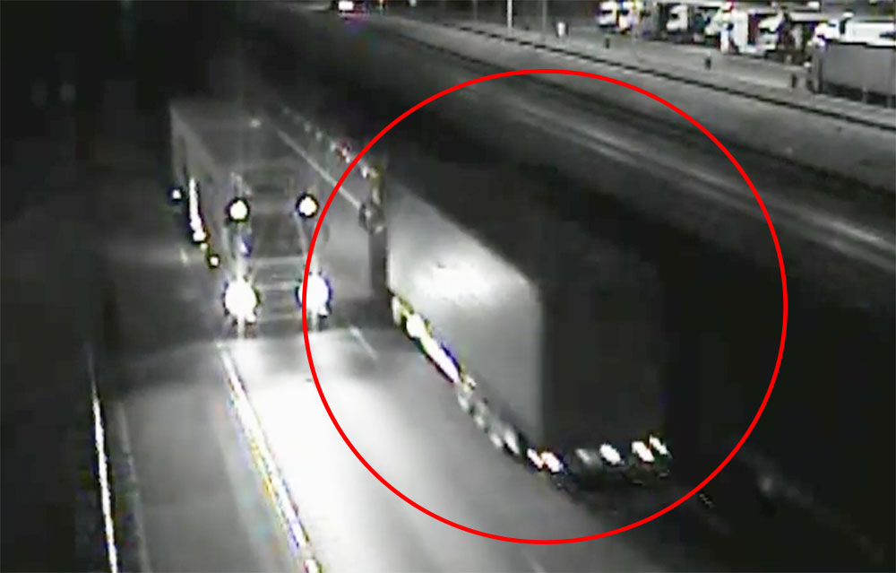 VIDEÓ: Kamionnal, 7 kilométeren át hajtott szembe a forgalommal az M0-áson