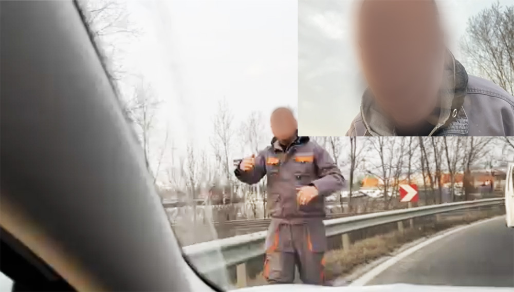 M0: „Beengedtelek és nem köszönted meg! Egy paraszt vagy, te csicskahuszár, te”