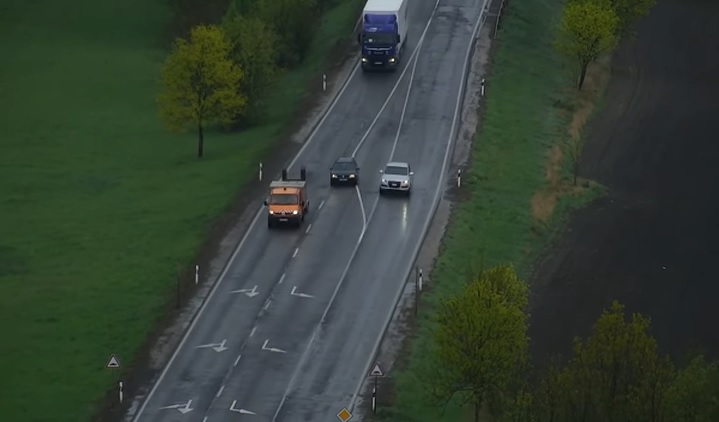 VIDEÓ: Újabb drónos bevetés a szabályszegők kiszűrése érdekében