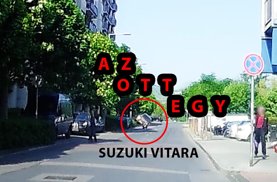 Videón egy elképesztő, 13. kerületi balra kanyarodás