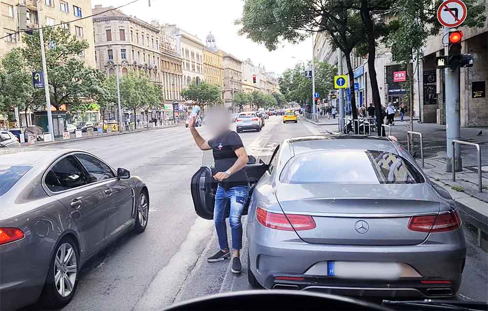 „A bűnöm annyi volt, hogy az autóbusz kürtjével kimertem fejezni nemtetszésemet”