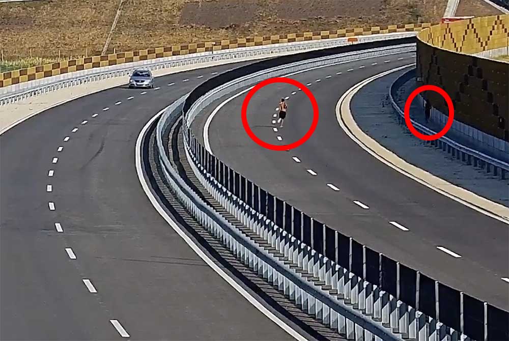 Agyrém, amit a két fiatal művelt az M4-esen