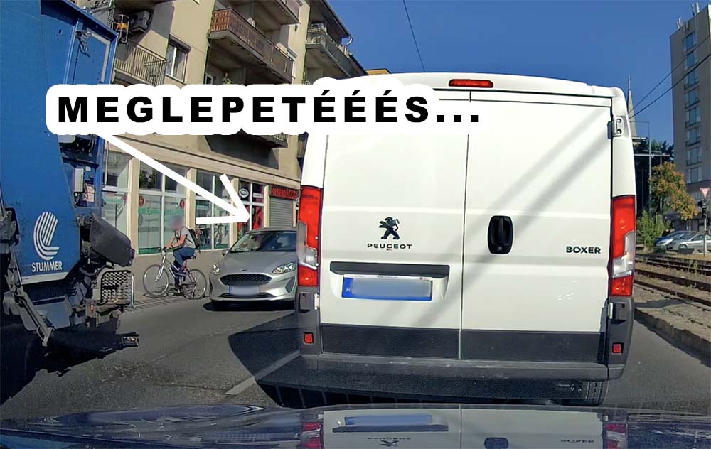 Meglepetés BMW érkezik a kettes vágányra! Kérjük vigyázzanak…!