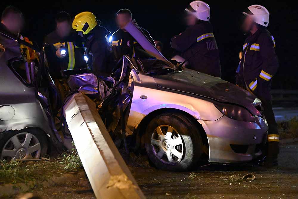 Drogot talált a rendőrség az autóban, ami csütörtök délután oszlopnak csapódott a 11. kerületben