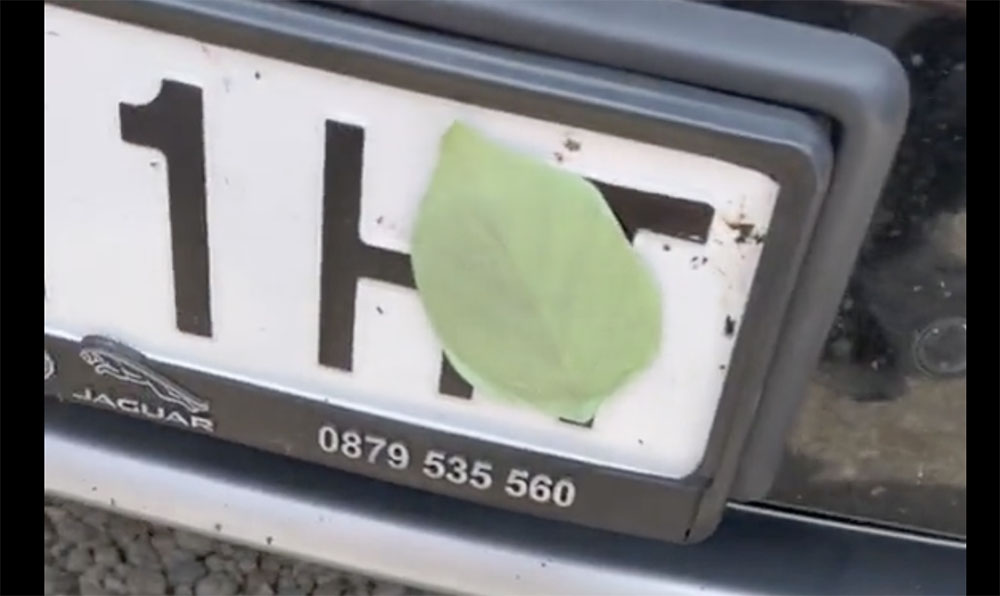 A rendszám trükközés legmagasabb szintje