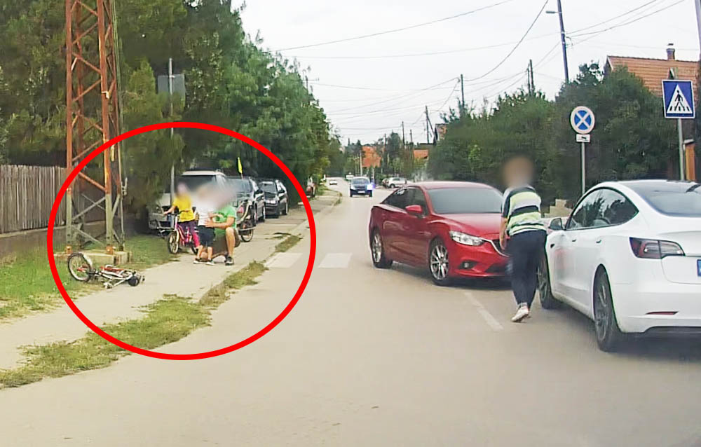 Gyalogátkelőn sodort el egy kisgyermeket a Mazda sofőrje Szadán