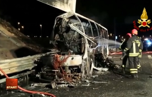 Olaszországban kezdheti meg a büntetését a veronai buszbaleset sofőrje