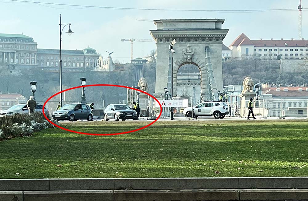 Úgy néz ki nem úszod meg, ha jogosulatlanul áthajtasz a Lánchídon