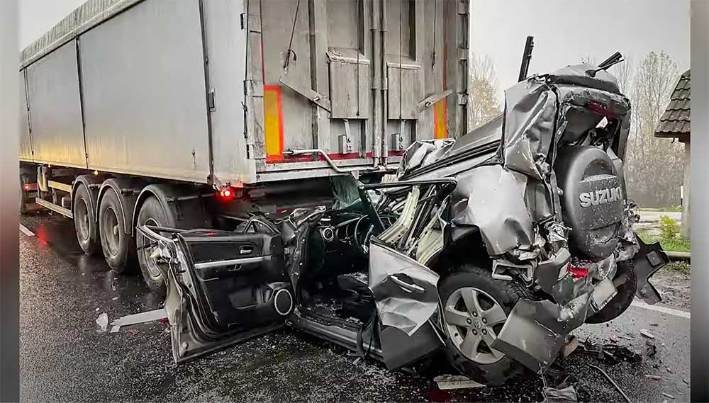 Túlélte! Interjút adott a 4-es főúti baleset túlélője