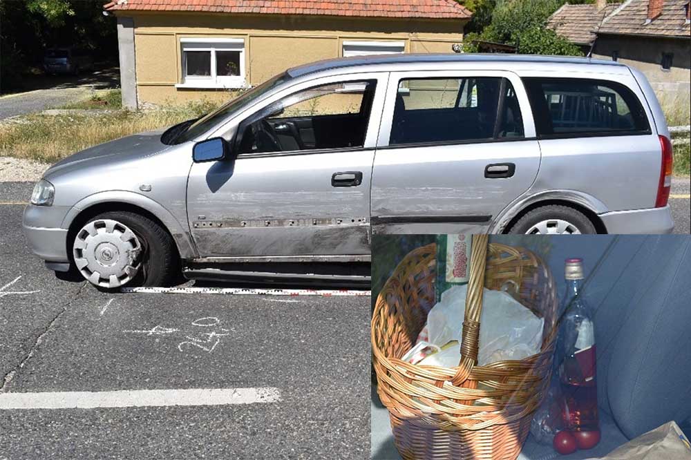 Részegen büntetőfékezett, majd szándékosan a másik autónak hajtott