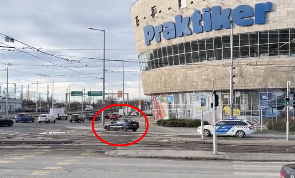 Szondáztatás után menekülni kezdett a rendőrök elől a Lurdy Háznál