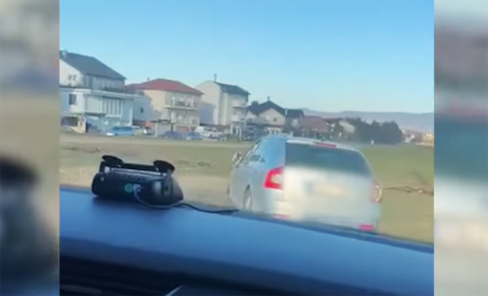 VIDEÓ: Próbált meglépni a rendőrök elől. Nem sikerült