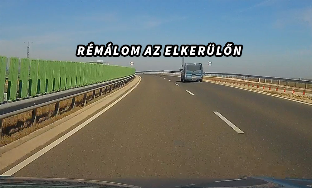 VIDEÓ: Kanyarban jelent meg az ámokfutó