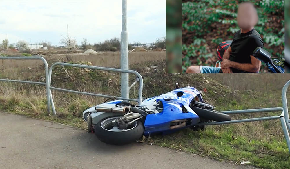 A TikTok-ra akart videót készíteni motorozás közben. Szörnyethalt