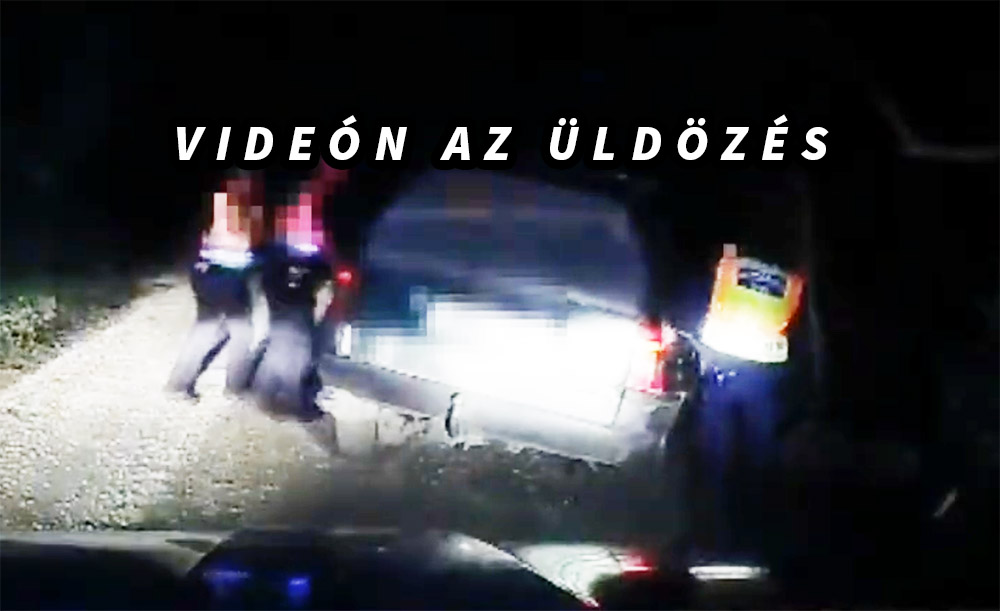 VIDEÓ: Így kapták el a pápai ámokfutót