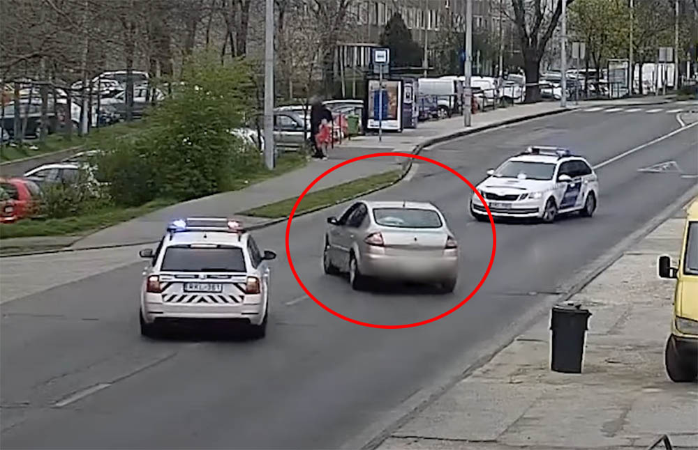 Videón a csepeli üldözés