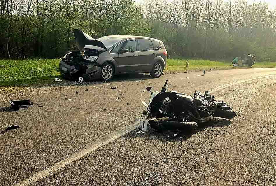 Súlyos motorbaleset történt Zánkánál