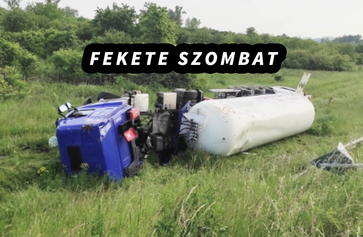 FOTÓK: Fekete szombat: 4 baleset, 5 halott