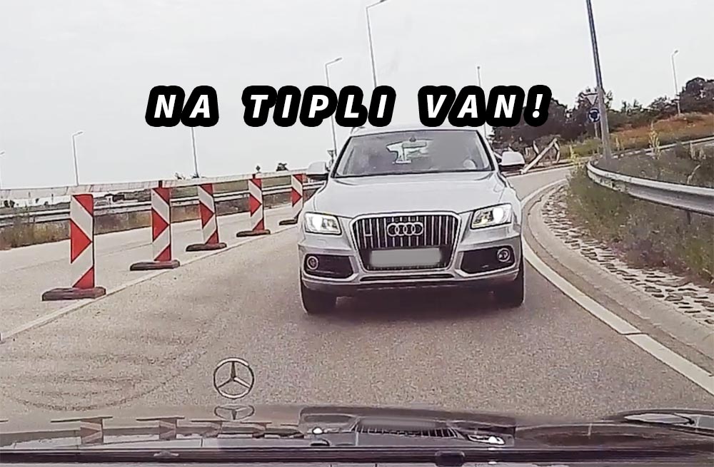 VIDEÓ: Épp a kanyarban találkoztunk! Hősünk azt akarta, hogy álljak félre és engedjem el