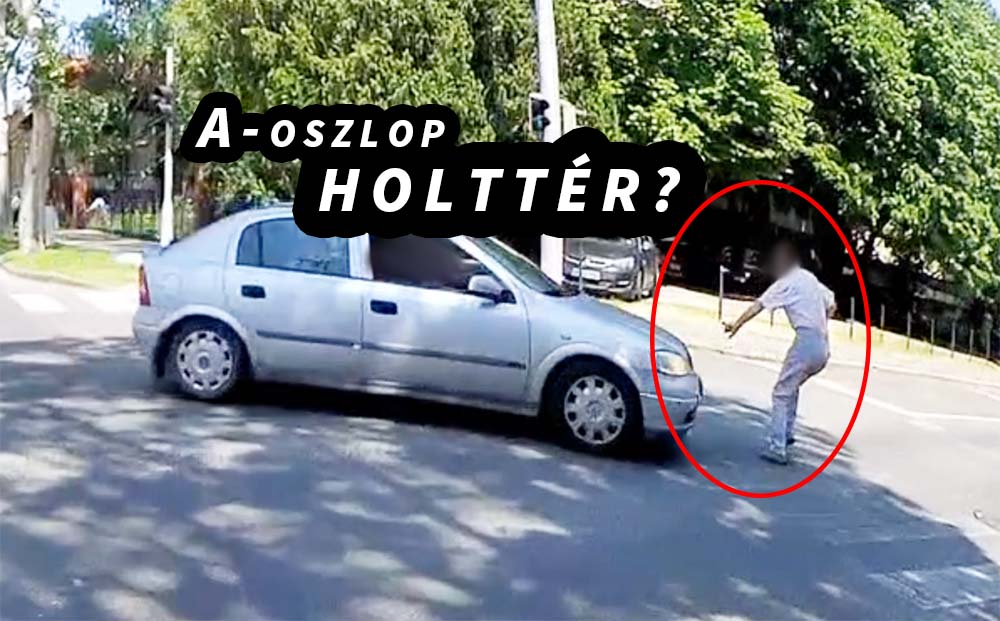 VIDEÓ: Gyalogátkelőhelyen, zöld jelzésen haladt át, mégis megtörtént a baj