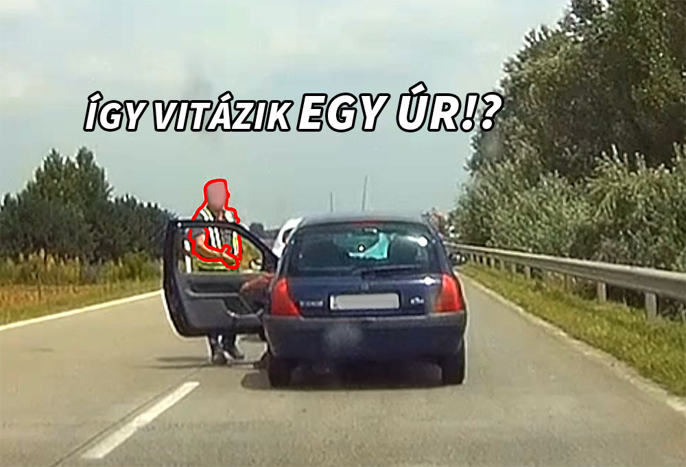 VIDEÓ: Kidobta elé a szemetet, majd mutogatott – Higgadtsággal és kéznyújtással intézte el a konfliktust