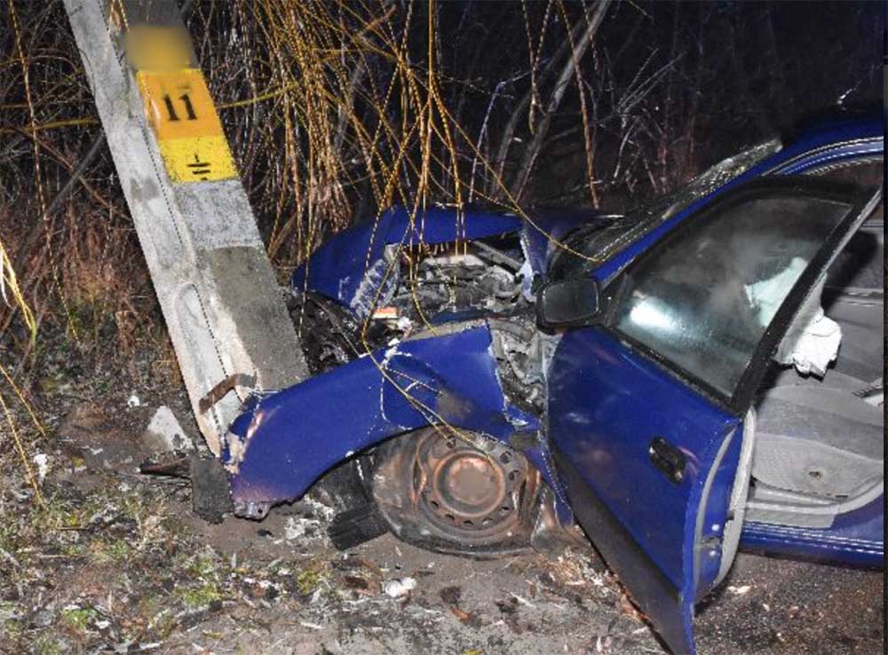 2300 háztartásban ment el az áram az ittas sofőr miatt