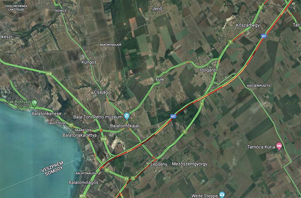 Még inkább ne indulj el hazafelé a Balatonról