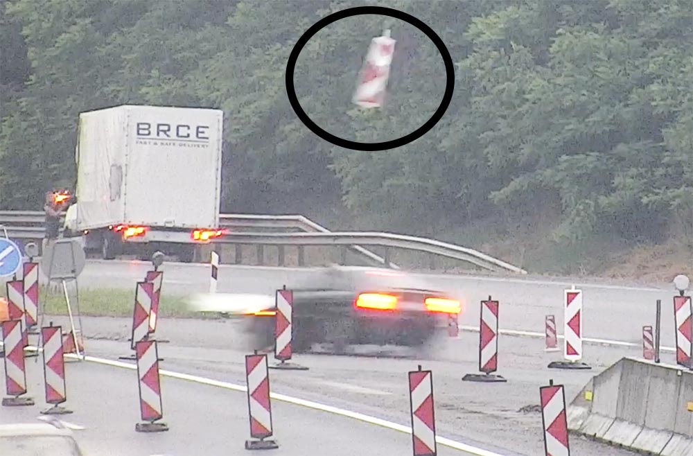VIDEÓ: Újabb hajmeresztő videót mutatott be az autópálya kezelője