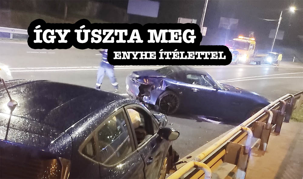 VIDEÓ: Így lehetett enyhe ítélettel megúszni a súlyos balesetet, amit elvett jogosítvánnyal okozott egy fiatal tiktoker
