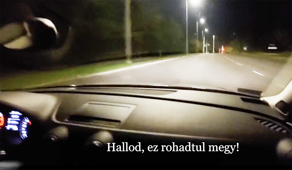VIDEÓ: Közzétett a BRFK egy halálos balesetről készült felvételt – Egy buli sem ér annyit, hogy az utolsó legyen!