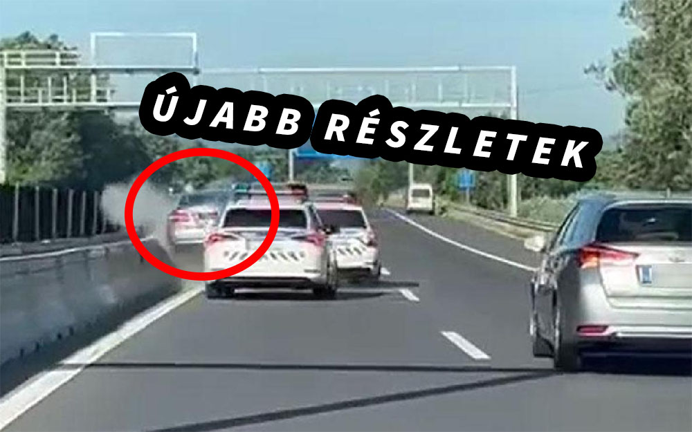 Megvan a rendőrségi vizsgálat eredménye az M2-esen száguldozó férfi elfogásának ügyében