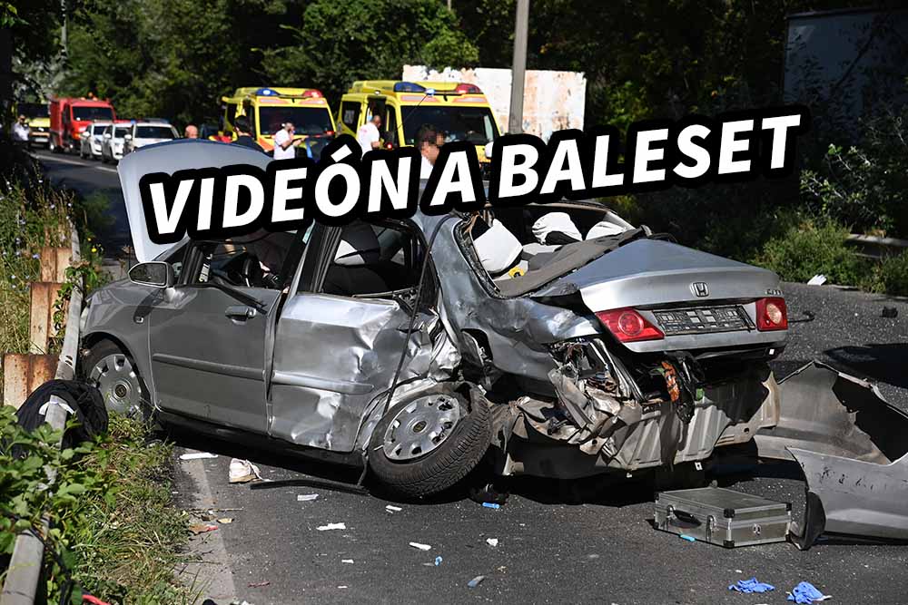 VIDEÓ: Mentővel karambolozott az ittas sofőr
