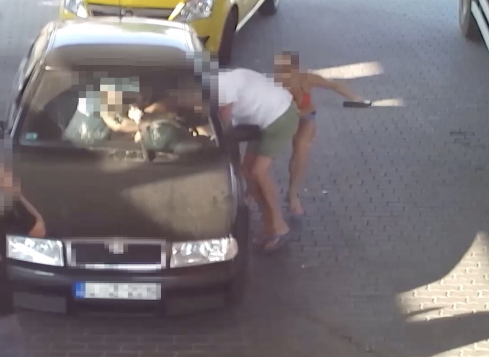 VIDEÓ: Verekedés egy IX. kerületi benzinkútnál