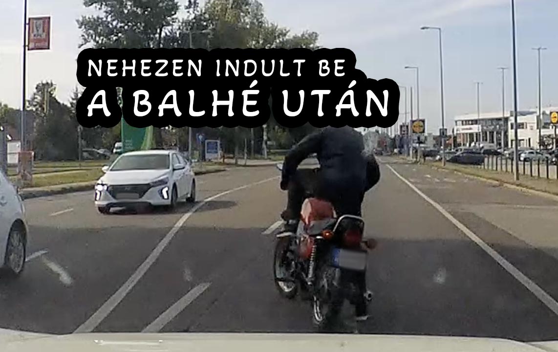 VIDEÓ: Motoros és autós dulakodott a 17. kerületben, a Pesti úton