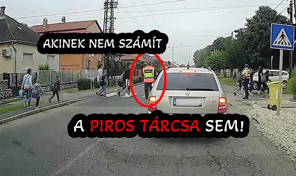 VIDEÓ: Amikor a polgárőr is csak széttárja a karját