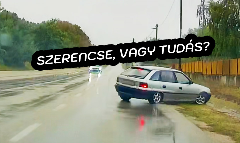 VIDEÓ: Megjelent szemből a tehetetlenül csúszó Astra
