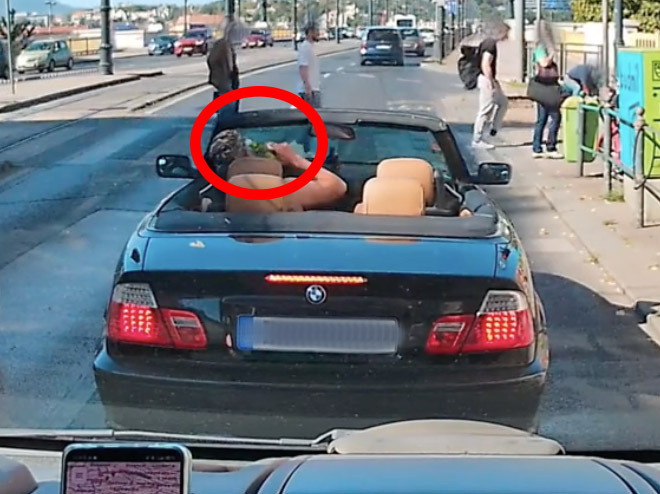 Levideózták egy BMW-s privát buliját a Margit hídnál