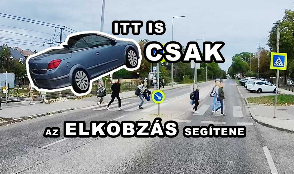 Ezt meg merte csinálni a cabrio Opel sofőrje! Az ilyen, direkt manőverek esetén a végleges eltiltás, de leginkább az elkobzás lenne a megfelelő jutalom