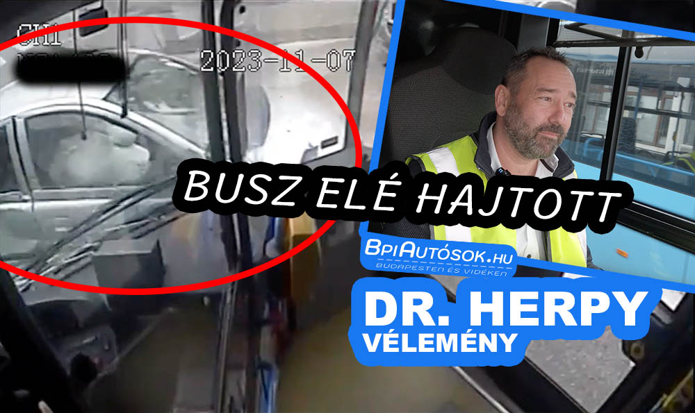 Ezt látja, ennyit tud tenni egy buszvezető, utasokkal a háta mögött  – dr. Herpy jogi vélemény