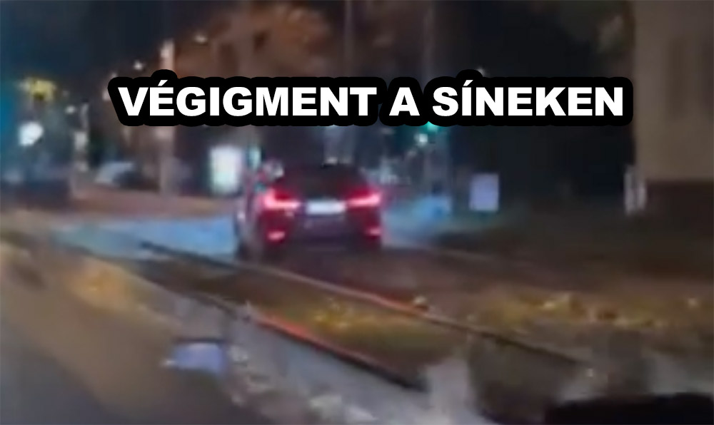 „Egy kocsi megy kb. 30-40-nel a síneken, a Fehérvári úton. Megnézném a kocsi alját”