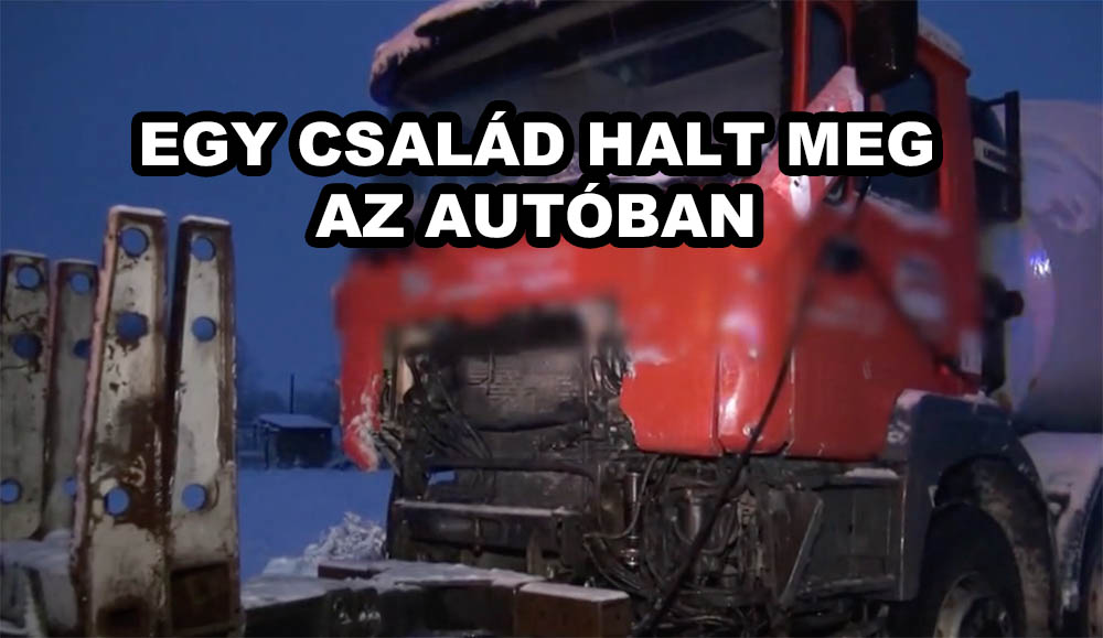 Betonkeverővel ütköztek – Szüleivel halt meg egy 6 év körüli gyerek Bakonysárkánynál