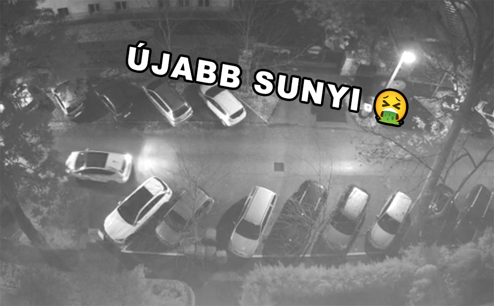 Kamera rögzítette: Olvasónk parkoló autójába tolatott egy taxi,  majd elhajtott a sofőrje. 3 hét alatt ez a második eset