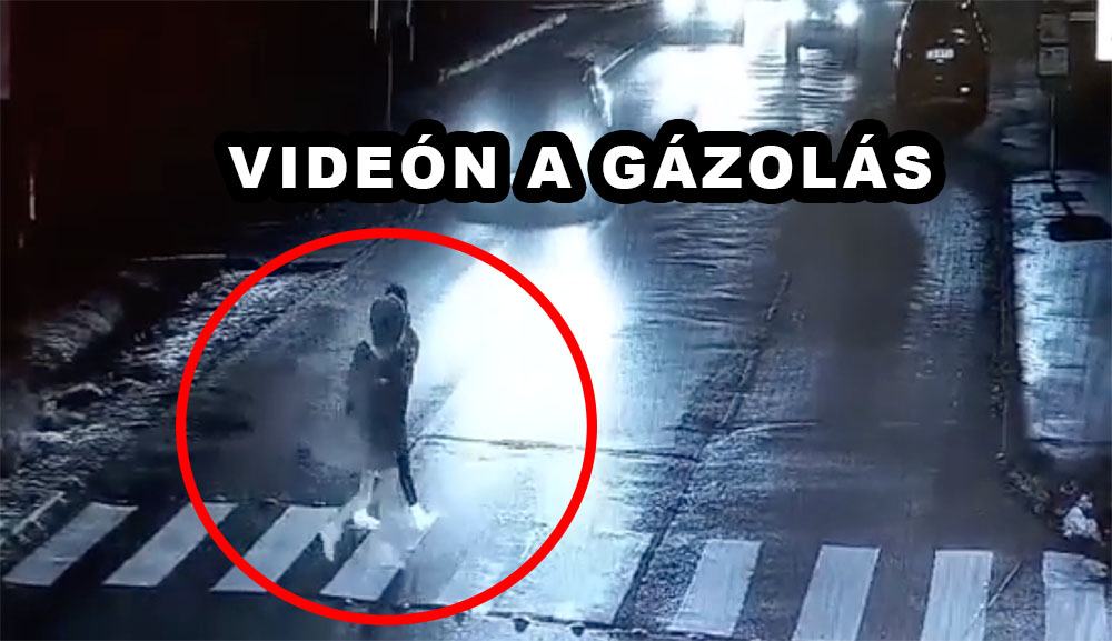 Kamera rögzítette, ahogy két embert elgázolt egy BMW-s Solymáron. Keresik a sofőrt, mert elhajtott