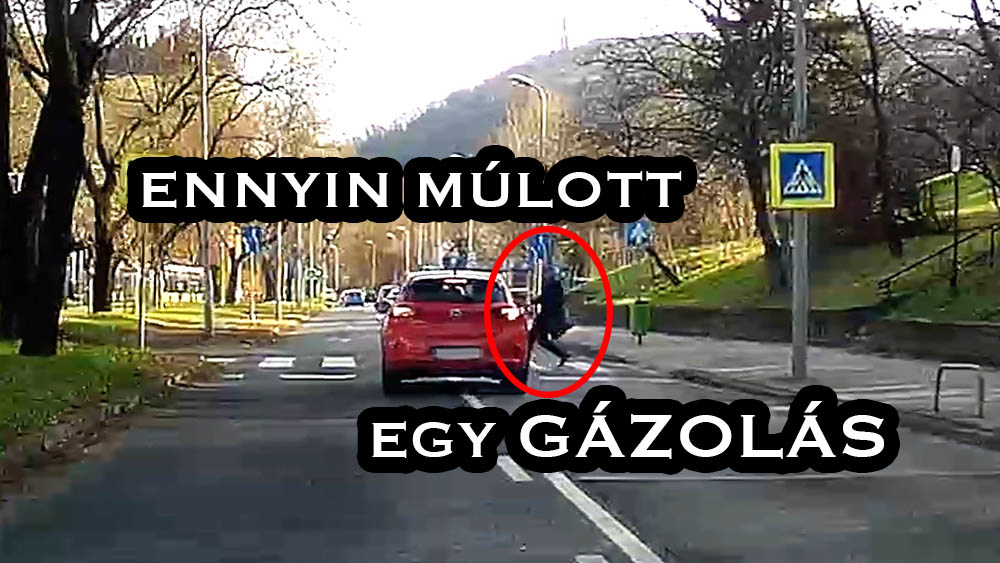 Nem vette észre a gyalogost, nem megfelelő óvatossággal közelítette meg a gyalogátkelőt