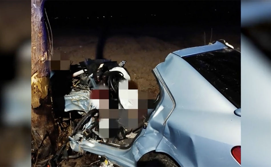 A 27 éves sofőr azonnal meghalt, de 15 éves öccse még ki tudott mászni az autóból – VIDEÓ