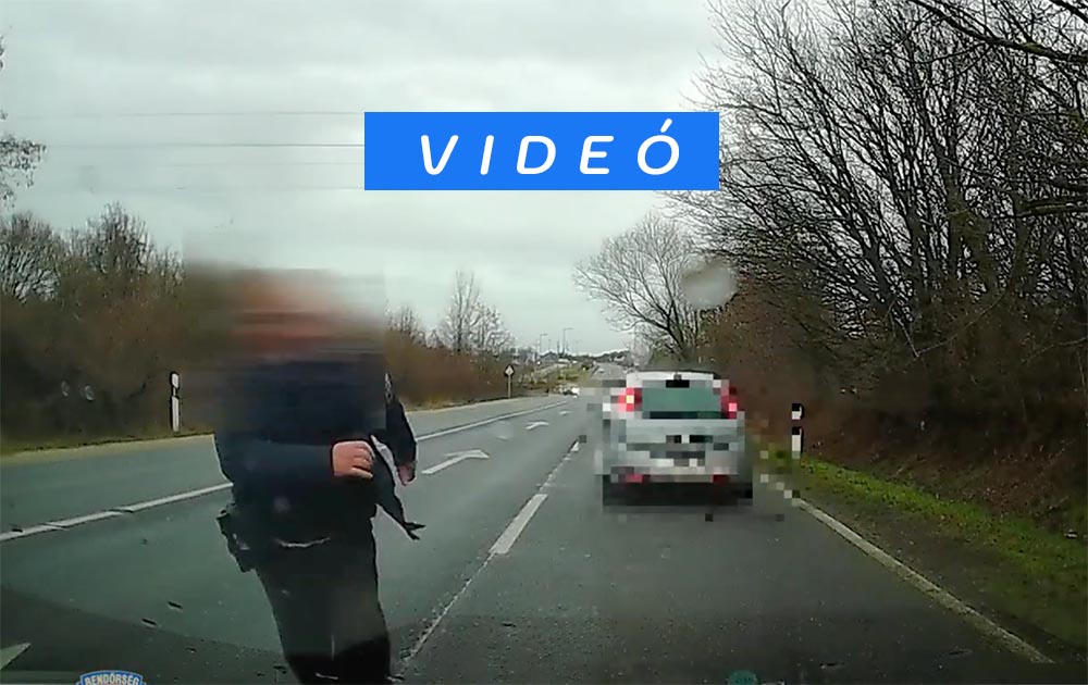 Betépett sofőrt üldöztek a veszprémi rendőrök