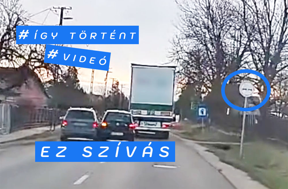 Összetört az autójuk – Egyszerre ketten szabálytalankodtak