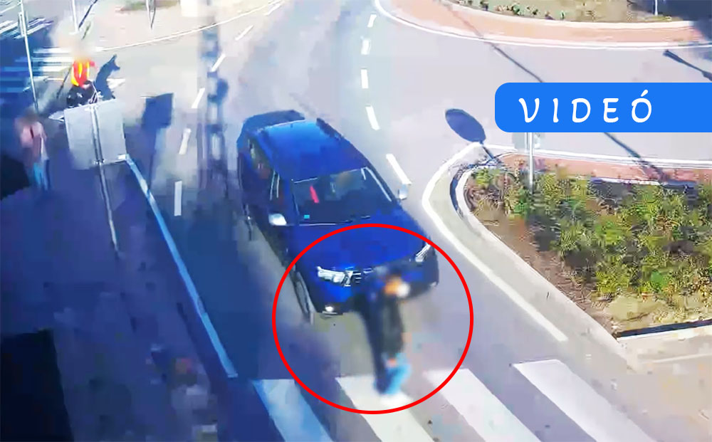 A zebrán ütötte el a fiút, amint kiállt a parkolóból. Azonnal megállt, de sajnos így is súlyos sérülést okozott