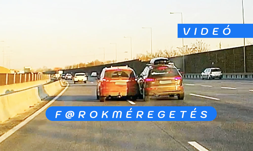 Olyat büntetett a piros Ford sofőrje, hogy azt megemlegeti az audis